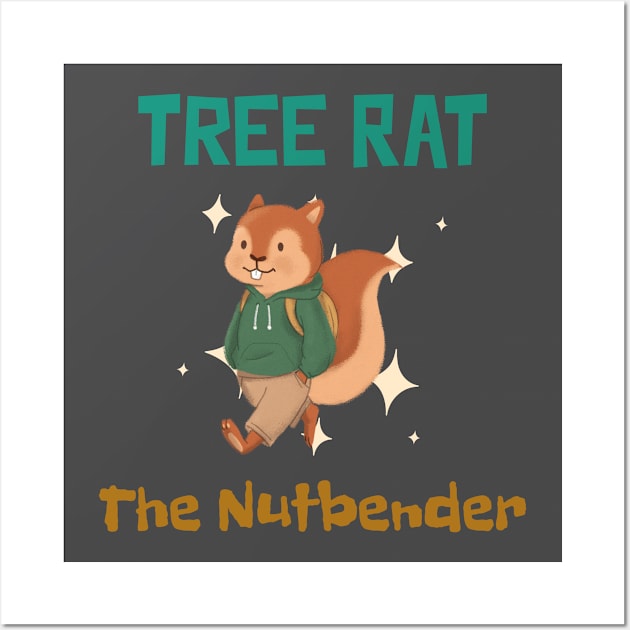 Tree Rat Wall Art by nightDwight